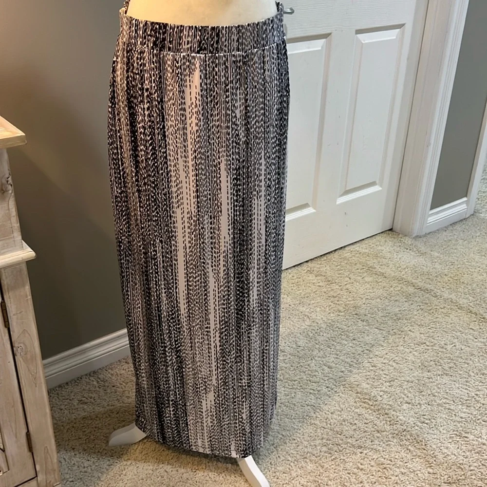 NWOT CHICO’S A-Line Maxi Skirt - Size 2 - Picture 1 of 11